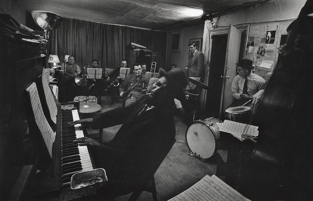 Thelonious Monk and Town Hall Band in rehearsal
