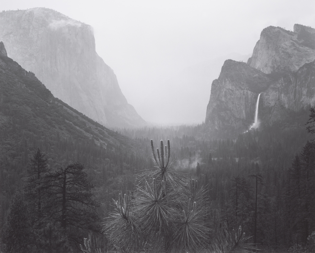 Yosemite Valley, Rain and Mist, Yosemite National Park, California