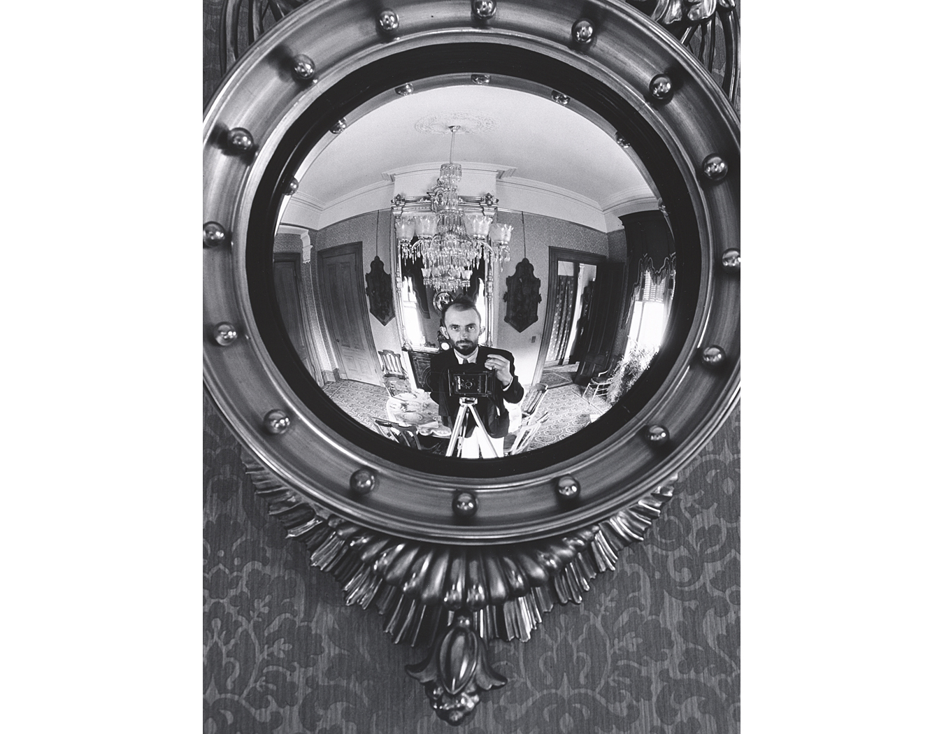 Self-Portrait in Victorian Mirror, Atherton, California