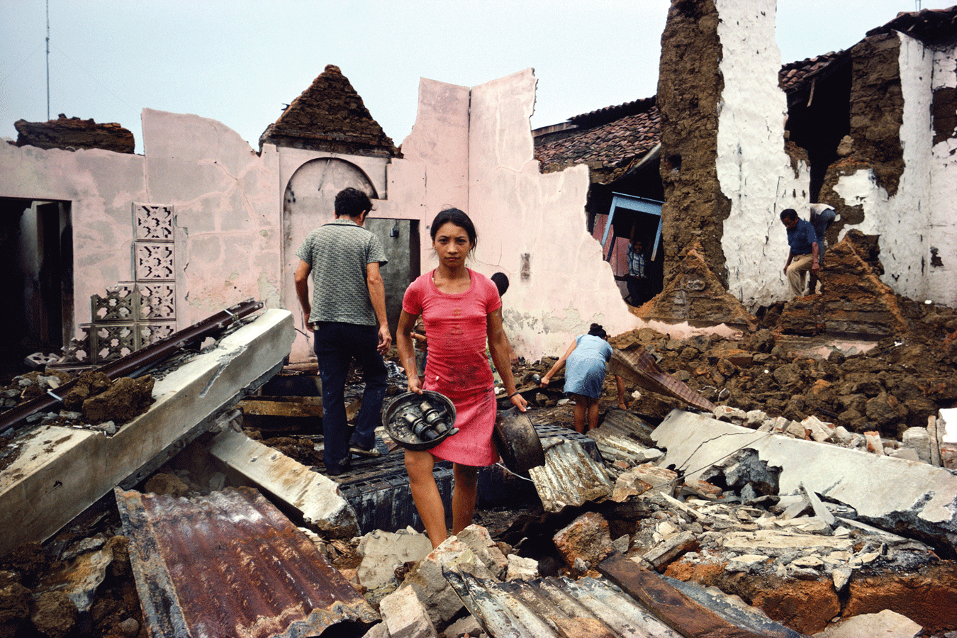 Returning home, Masaya, Nicaragua